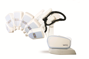 CyberKnife robotik kolunun kaynak görseli